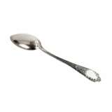 Set of silver teaspoons - photo 3