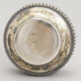 Russian silver salt cellar with enamel. - photo 2