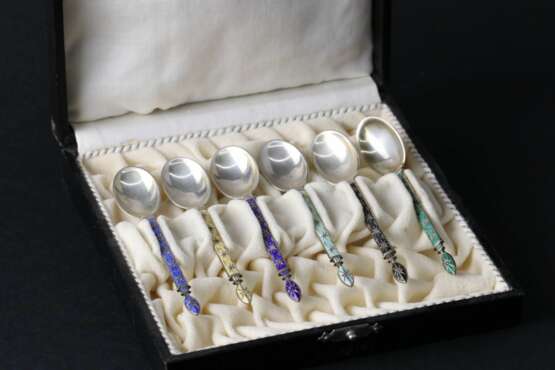 Set of silver spoons - photo 2