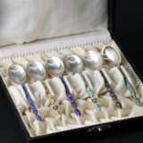 Set of silver spoons - Foto 2