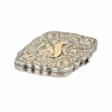 Rectangular silver cigarette case - Auction Items