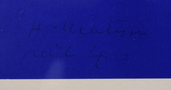 NACH HENRI MATISSE, Abstrakte Komposition. polychromer Druck auf Papier, 20. Jahrhundert - Foto 2