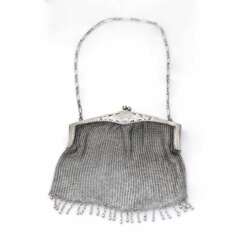 Ladies, silver, theatrical bag of the Modern era.