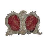 Stefani Bologna. Double silver photo frame in Baroque style. Italy 20th century. - Foto 1