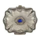 Итальянская, серебряная шкатулка для украшений барочной формы. - фото 5