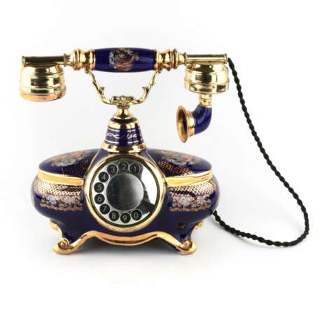 Desk telephone in Limoges style - photo 1