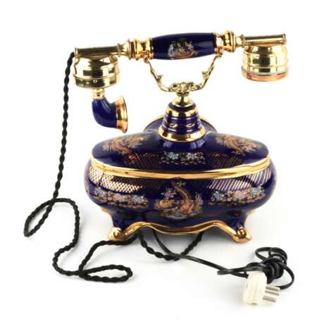 Desk telephone in Limoges style - photo 4