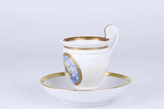 Porcelain coffee pair - Foto 2