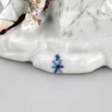 Porcelain figurine Allegory of Painting. Porcelain 19th century. - Foto 6