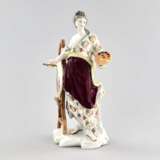 Porcelain figurine Allegory of Painting. Porcelain 19th century. - Foto 7