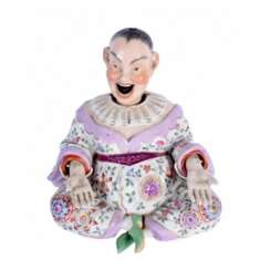 Porcelain Chinese dummy.