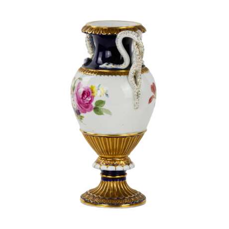 Meissen. Porcelain vase with snakes. - photo 2