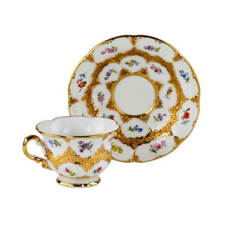 Cup with saucer Meissen - photo 3