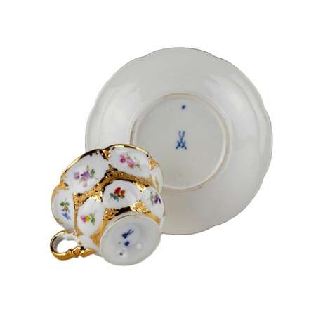 Tasse avec soucoupe Meissen - photo 4