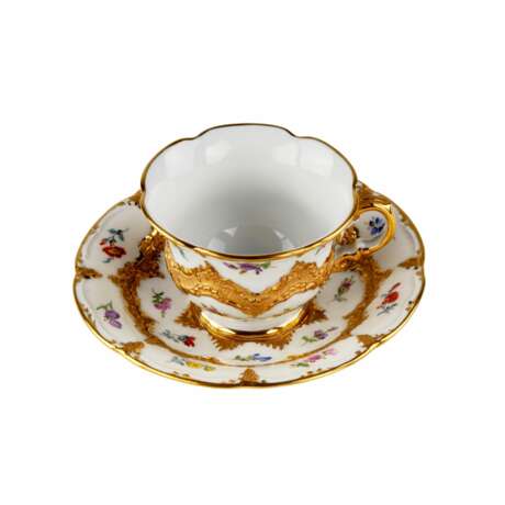 Cup with saucer Meissen. - Foto 2