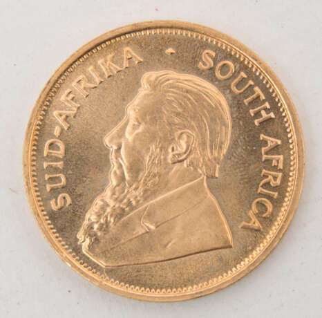 KRÜGERRAND, 1oz, 917/1000 Gold, 33,9 gramm, Südafrika 1975 - Foto 2