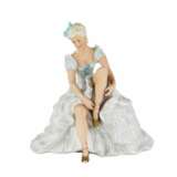 Porcelain figurine. Ballerina. Unterweissbach. Germany. 1950-1960s - photo 2
