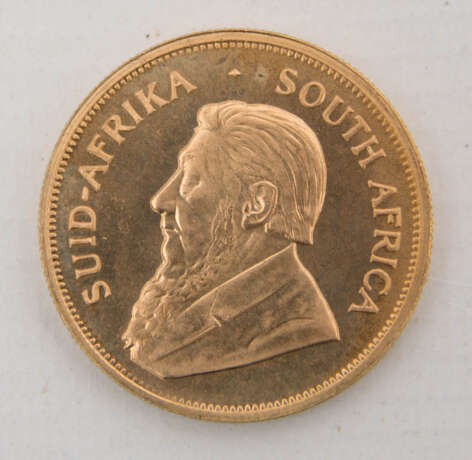 KRÜGERRAND, 1oz, 917/1000 Gold, 33,9 gramm, Südafrika 1977 - Foto 2