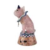 Stone-cut miniature Clown Dog in the Faberge style. 20th century - photo 5
