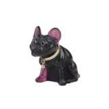 Imperial Glass Factory, miniature French Bulldog. - photo 2