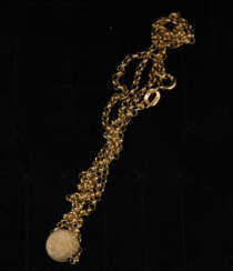 COLLIER, mit goldener Perle, 585 Gold