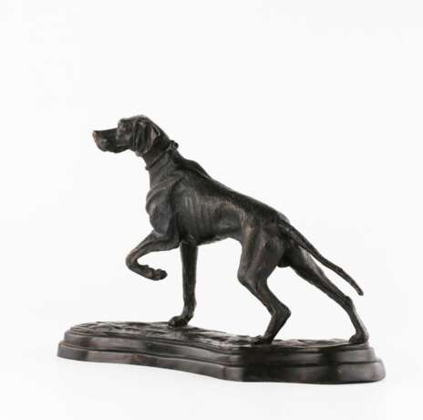 Bronze hunting dog. - photo 2