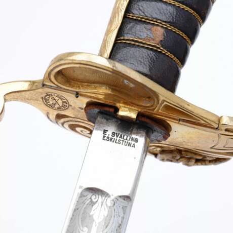 Swedish saber, naval, officer. 1876 - photo 10