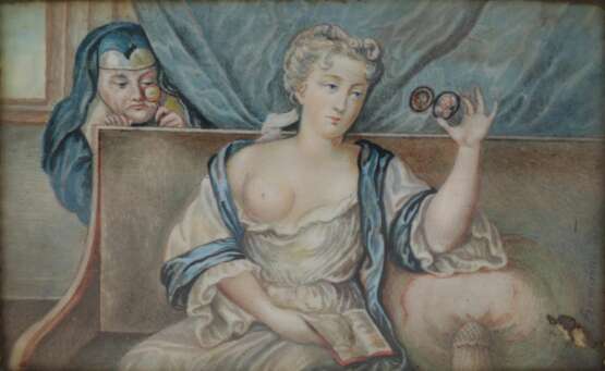 Шкатулка с эротической сценой.19 век. - фото 6