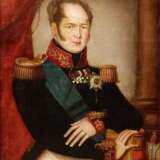 Roman Maksimovich Volkov. Portrait of the Russian Tsar Alexander I, first quarter of the 19th century. - Foto 2