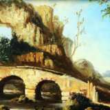 Painting. View of Italy. 20th century. - Foto 2