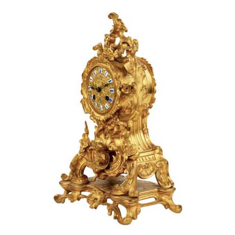 Mantel clock in Rococo style. - photo 4