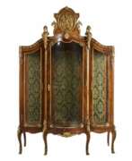 Cupboards. Showcase Louis XV style.