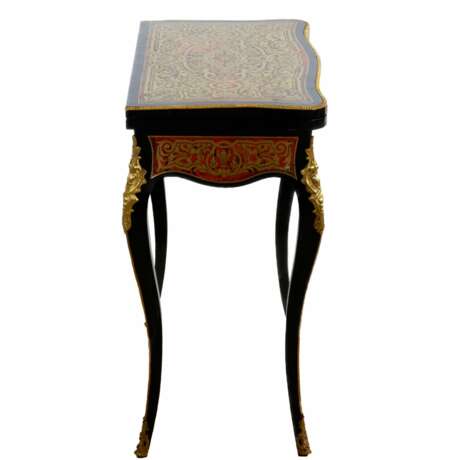 Card table in Boulle style. - Foto 5