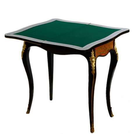 Card table in Boulle style. - Foto 7