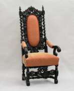 Seat furniture. Baroque armchair 18th century