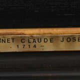 CLAUDE JOSEPH VERNET (zugeschrieben), "Tiberufer mit Blick auf Rom", Öl auf Holz, gerahmt, 18. Jahrhundert - Foto 7