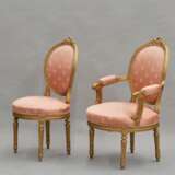 Furniture set of 8 pieces. France at the turn of the 19th century. - photo 5