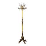 Hanger in brass and onyx in the style of Napoleon III. - Foto 1