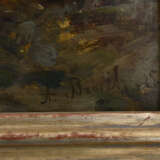 ANTON BRAITH, "Kühe auf dem Weg zur Tränke", Öl auf Holzplatte, gerahmt, signiert und datiert - Foto 2