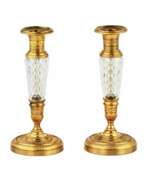 Candlesticks. Pair of Empire candlesticks from the 1900s.