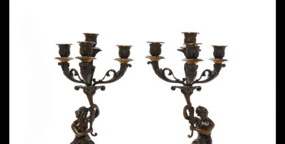 A pair of candelabra. Belle Epoque - Foto 4