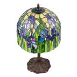 Tiffany style stained glass lamp. 20th century. - photo 2