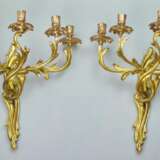 Pair of bronze sconces. The turn of the 19th and 20th centuries. - Foto 2