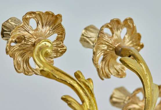 Pair of bronze sconces. The turn of the 19th and 20th centuries. - photo 5