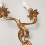 Pair of bronze wall sconces. - Foto 2