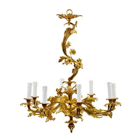 Rococo chandelier. End of the 19th century. - Foto 1