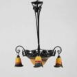 Chandelier Art Nouveau style - Auction Items