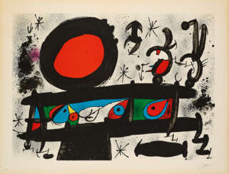 Joan Miró. aus: Homenatge a Joan Prats