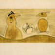 Max Ernst. Rêve surréaliste. Le deux coqs - Auction Items