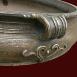 Grand Bassin Uruli Bronze Inde XIXème Vergoldete Bronze Indien XIXème - Foto 5